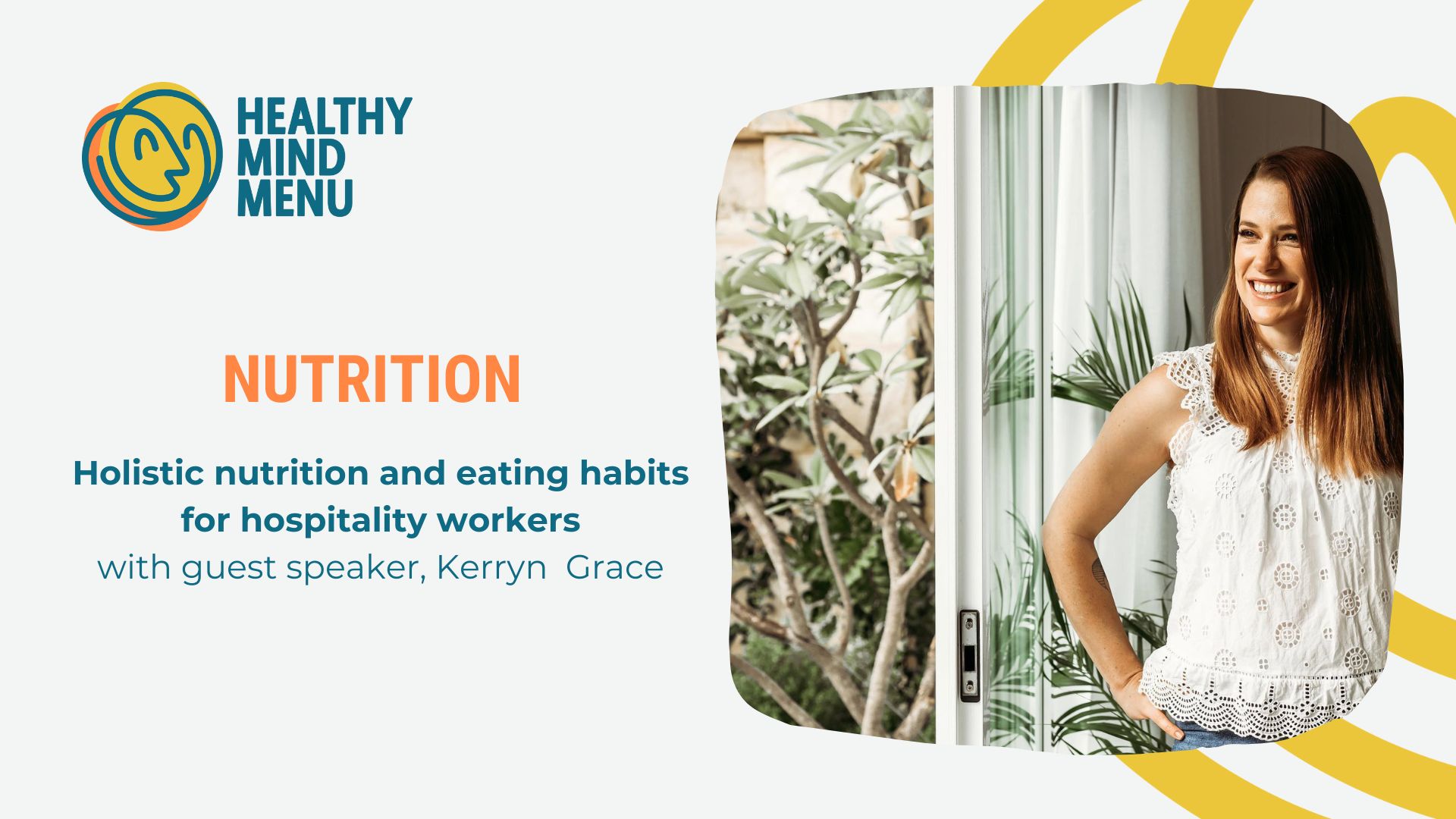 Holistic nutrition for hospitality workers