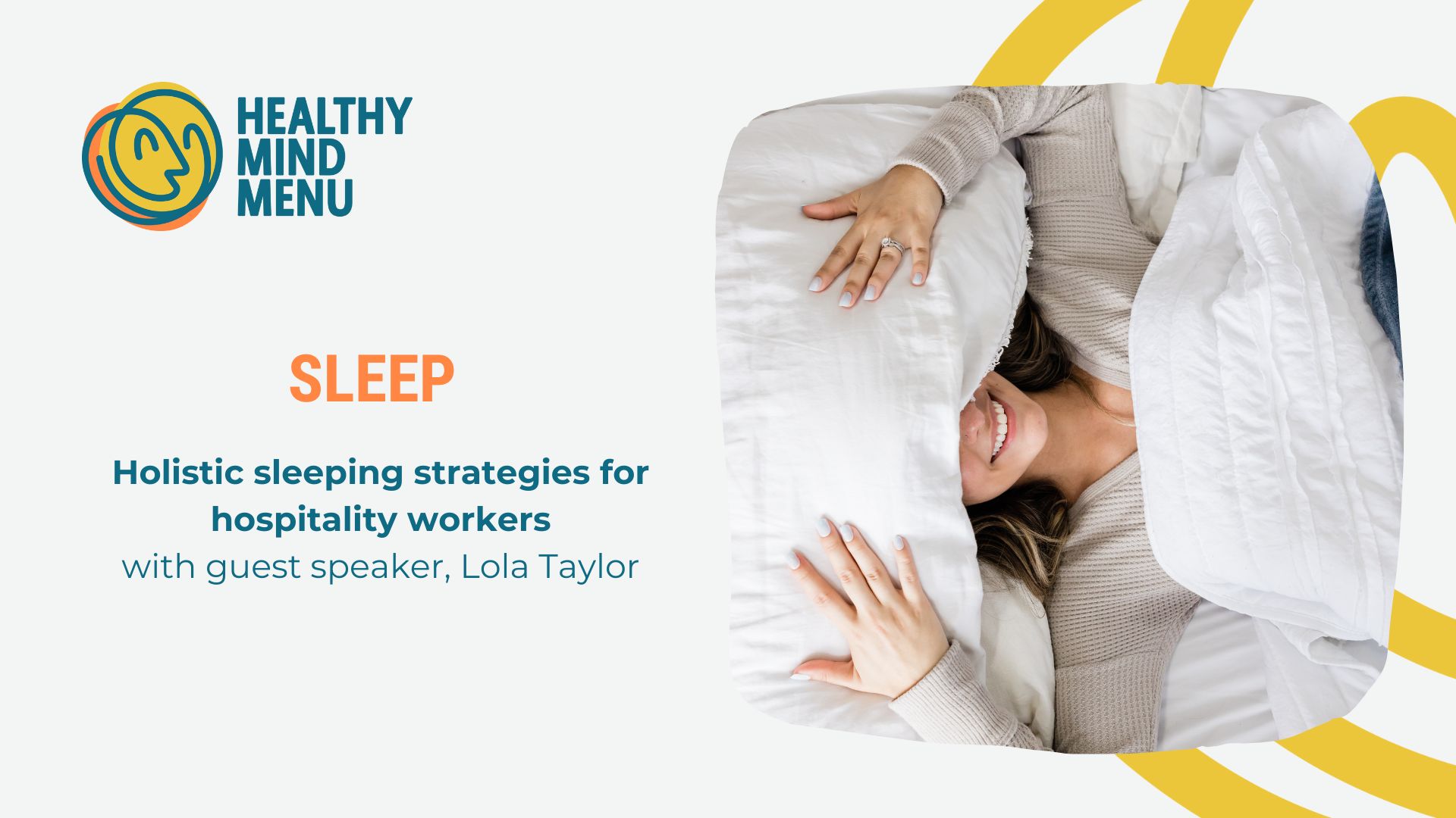 Sleep strategies for hospitality workers